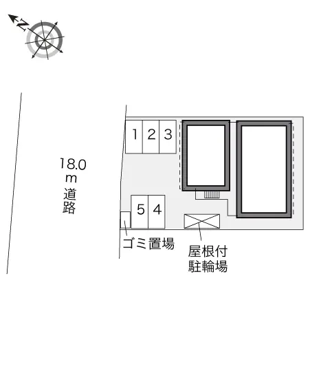 ★手数料０円★北足立郡伊奈町学園　月極駐車場（LP）